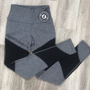 NWT Doughnuts & Deadlifts workout leggings